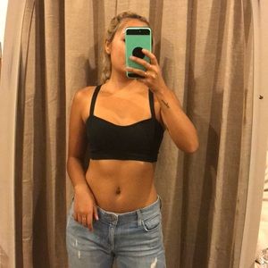 Brandy Melville crop top bra